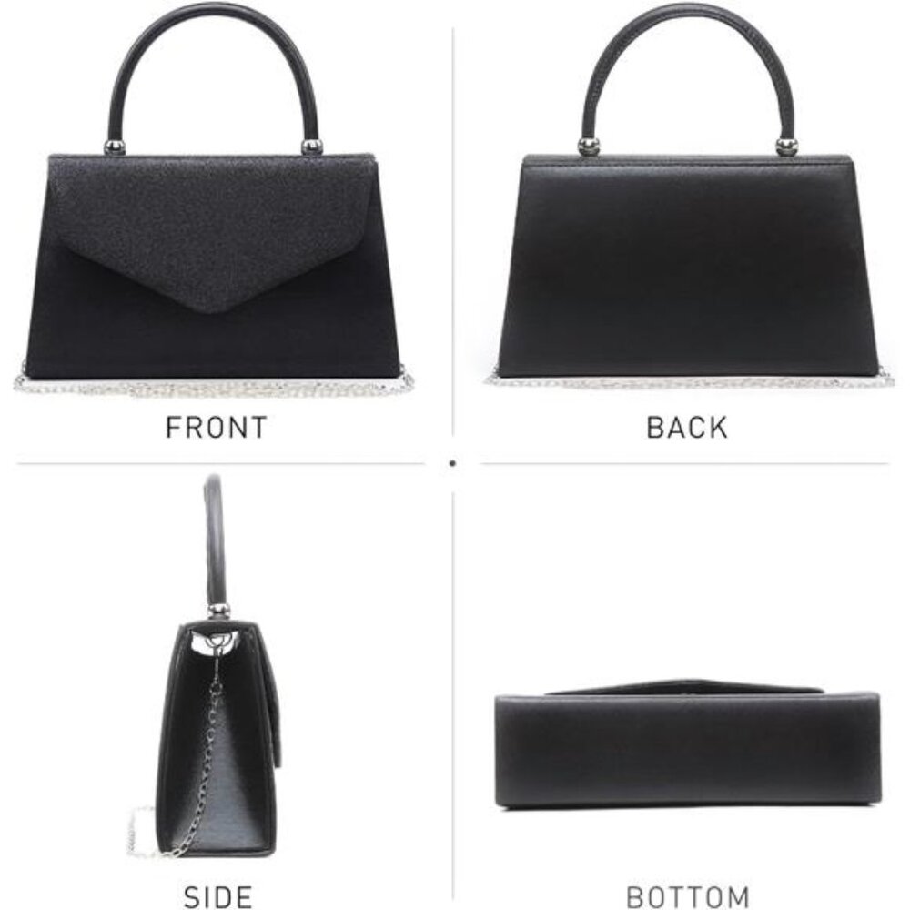 Dasein Women's Evening Bag Party Clutches Wedding Purses Cocktail Prom Handbags